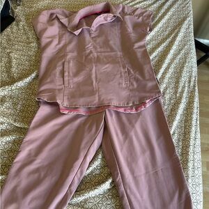Uniform Advantage Pink Scrubs